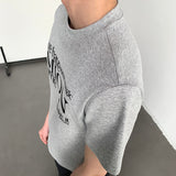 MODEFREAKのコリアンロゴハイネックTシャツ mf3292の画像