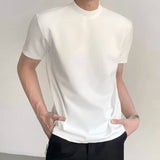 MODEFREAKのハイネックディティールモードTシャツ mf3243の画像