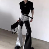 MODEFREAKのスタッズデザインモードTシャツ mf3388の画像