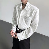 MODEFREAKのモードテクスチャーシャツ mf2867の画像