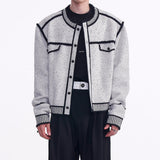 MODEFREAKのモノトーンバイカラーカーディガン mf3500の画像