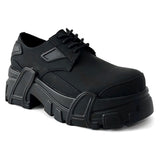 MODEFREAKのスタイリッシュレザースニーカー mf2737の画像