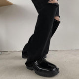 MODEFREAKのタビデザインクラシックレザーシューズ mf2903の画像