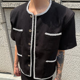 MODEFREAKのモードツイードサマージャケット mf3398の画像