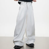 MODEFREAKのウエストデザインモードスラックス mf3385の画像