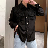 MODEFREAKのツイードモードシャツ mf2803の画像