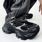 MODEFREAKの厚底ソールコリアンモードスニーカー mf3147の画像