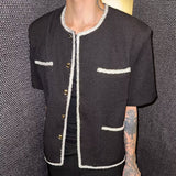 MODEFREAKのモードツイードサマージャケット mf3398の画像