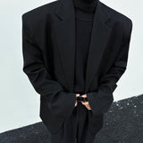 MODEFREAKのブラックモードクラシックジャケット mf3007の画像