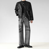 MODEFREAKのアシンメトリーデザインデニムパンツ mf2324の画像4