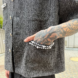 MODEFREAKのパールモードツイードサマージャケット mf3399の画像