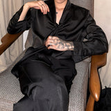 MODEFREAKのサテンタッチタイデザインシャツ mf3511の画像