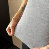 MODEFREAKのノースリーブジップアップニットトップス mf3241の画像