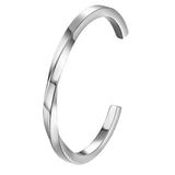 MODEFREAKのシンプルツイストバングル mf2983の画像