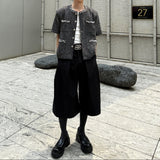 MODEFREAKのパールモードツイードサマージャケット mf3399の画像