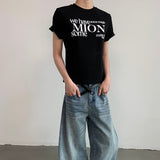 MODEFREAKのコリアンロゴハイネックTシャツ mf3292の画像