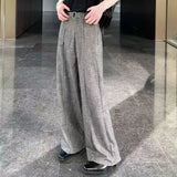 MODEFREAKのベルトデザインハイウエストスラックス mf3452の画像