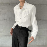 MODEFREAKのモードジップデザインコリアンシャツ mf2920の画像