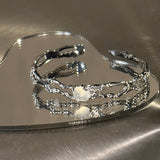 MODEFREAKのムーンストーンシルバーバングル mf2831の画像