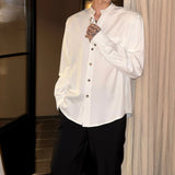 MODEFREAKのハイネックモードコリアンシャツ mf3513の画像