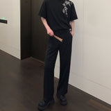 MODEFREAKのサイドベルトデザインスラックス mf2588の画像