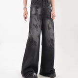 MODEFREAKのウォッシュドダメージデニムパンツ mf3369の画像