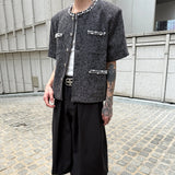 MODEFREAKのパールモードツイードサマージャケット mf3399の画像