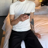 MODEFREAKのハイネックモードコリアントップス mf3205の画像