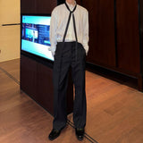 MODEFREAKのレースサテンクラシカルシャツ mf3310の画像