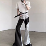 MODEFREAKのスタッズデザインモードTシャツ mf3388の画像