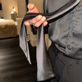 MODEFREAKのサテンタッチタイデザインシャツ mf3511の画像