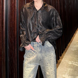 MODEFREAKのニュアンステクスチャールーズシャツ mf3282の画像