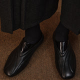 MODEFREAKのカーフスキンウェーブレザーシューズ mf3335の画像