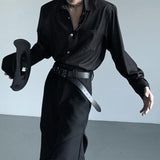 실버 스냅 모드 루즈 셔츠 mf2844