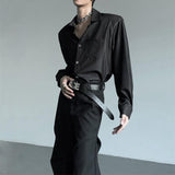 실버 스냅 모드 루즈 셔츠 mf2844