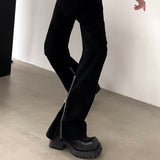 MODEFREAKのスリットジップアップデニムパンツ mf2915の画像