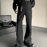 MODEFREAKのサイドスリットマイクロフレアパンツ mf2386の画像3