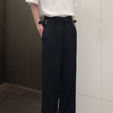 MODEFREAKのサイドベルトデザインスラックス mf2588の画像