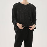 MODEFREAKのルーズシルエットシースルーニット mf3286の画像