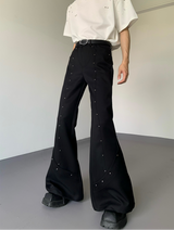 MODEFREAKのメタルデザインフレアパンツ mf3362の画像