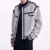 MODEFREAKのモノトーンバイカラーカーディガン mf3500の画像