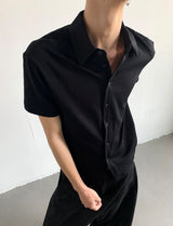 MODEFREAKのコリアンコットンリラックスシャツ mf3331の画像