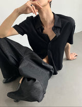 MODEFREAKのコリアンコットンリラックスシャツ mf3331の画像