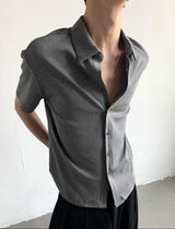 MODEFREAKのコリアンコットンリラックスシャツ mf3331の画像