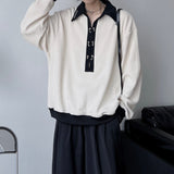 MODEFREAKのバイカラーデザインリブカットソー mf2533の画像7