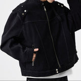 MODEFREAKのデニムモードコリアンジャケット mf3288の画像