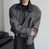 シンメトリージップショートジャケット mf2966