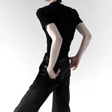 MODEFREAKのモードシルエットハイネックTシャツ mf3270の画像