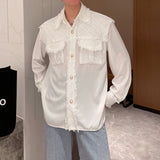 MODEFREAKのツイードモードシャツ mf2803の画像