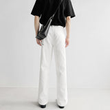 MODEFREAKのホワイトルーズデニムパンツ mf2668の画像